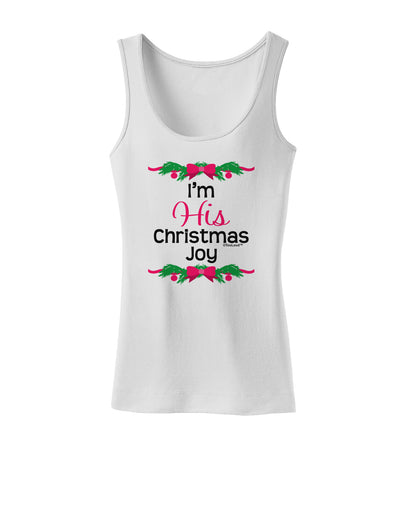 His Christmas Joy Matching His & Hers Womens Tank Top-Womens Tank Tops-TooLoud-White-X-Small-Davson Sales