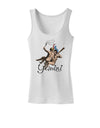 Gemini Illustration Color Womens Tank Top-Womens Tank Tops-TooLoud-White-X-Small-Davson Sales