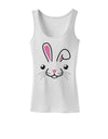 Cute Bunny Face Womens Tank Top-Womens Tank Tops-TooLoud-White-X-Small-Davson Sales