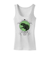 Jurassic Dinosaur Face Womens Tank Top by TooLoud-Womens Tank Tops-TooLoud-White-X-Small-Davson Sales