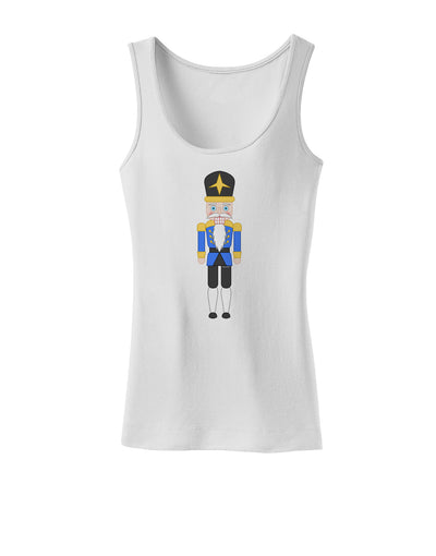 Nutcracker Design - Blue Gold Black Womens Tank Top-Womens Tank Tops-TooLoud-White-X-Small-Davson Sales