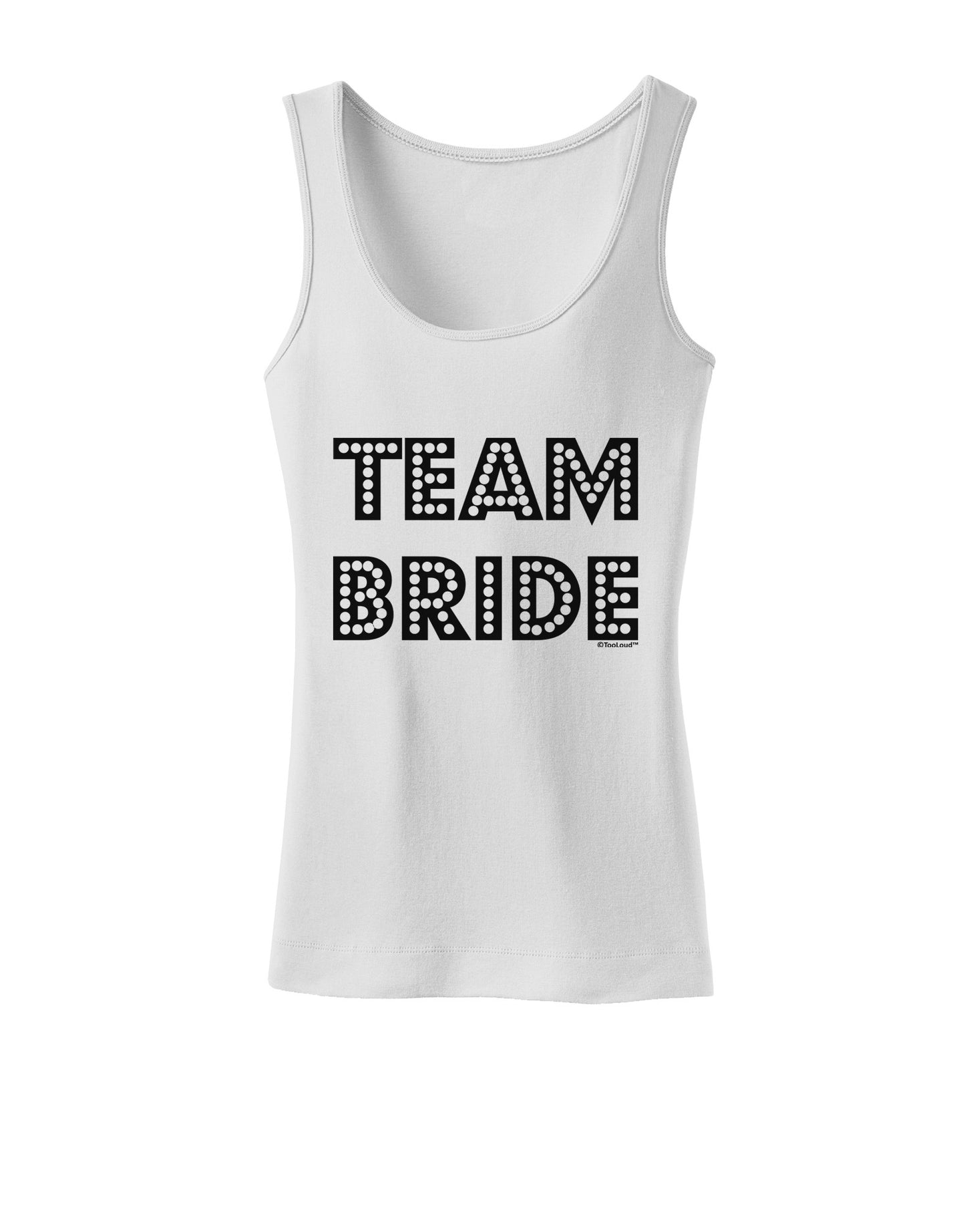 Team Bride Womens Tank Top-Womens Tank Tops-TooLoud-White-X-Small-Davson Sales