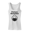 Future Scientist Distressed Womens Tank Top-Womens Tank Tops-TooLoud-White-X-Small-Davson Sales