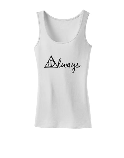 Always Magic Symbol Cursive Womens Petite Tank Top by TooLoud-TooLoud-White-X-Small-Davson Sales