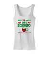 Spike My Eggnog Womens Tank Top-Womens Tank Tops-TooLoud-White-X-Small-Davson Sales