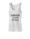 TooLoud Godmother Womens Petite Tank Top-Womens Tank Tops-TooLoud-White-X-Small-Davson Sales
