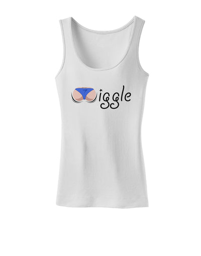 Wiggle - Twerk Light Womens Tank Top-Womens Tank Tops-TooLoud-White-X-Small-Davson Sales