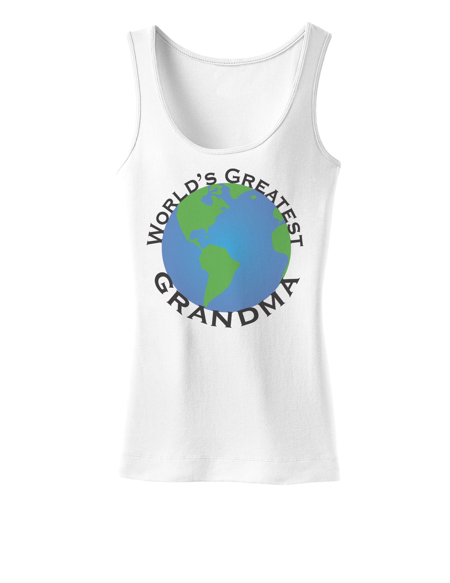 World's Greatest Grandma Womens Tank Top-Womens Tank Tops-TooLoud-White-X-Small-Davson Sales