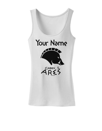 Personalized Cabin 5 Ares Womens Tank Top by-Womens Tank Tops-TooLoud-White-X-Small-Davson Sales