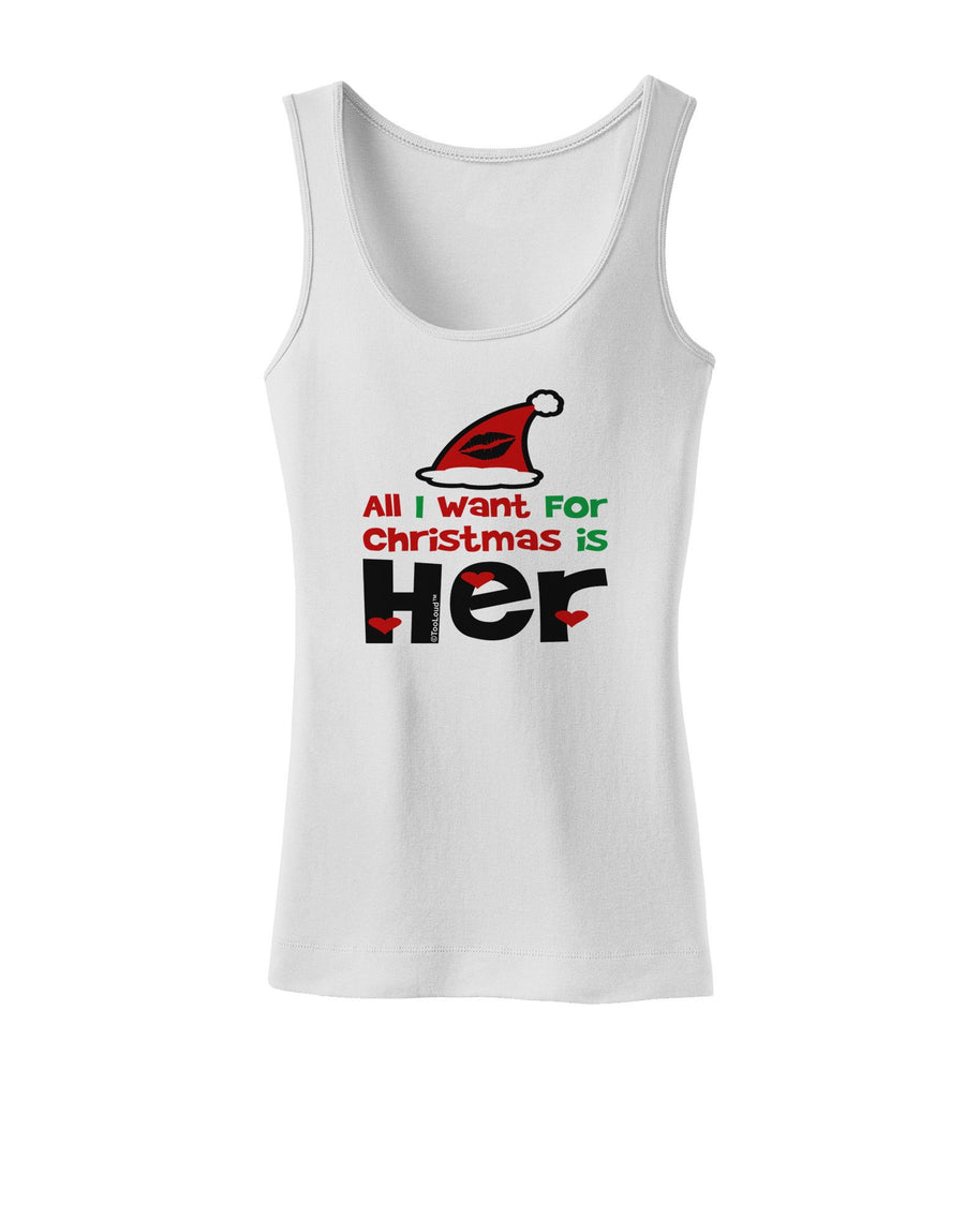 All I Want is Her Matching His & Hers Womens Tank Top-Womens Tank Tops-TooLoud-White-XXXX-Large-Davson Sales