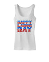 Happy Labor Day ColorText Womens Tank Top-Womens Tank Tops-TooLoud-White-X-Small-Davson Sales