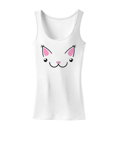 Kyu-T Ears - Kawa the Cute Critter Womens Tank Top-Womens Tank Tops-TooLoud-White-X-Small-Davson Sales