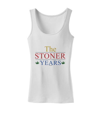 The Stoner Years Womens Petite Tank Top by TooLoud-TooLoud-White-X-Small-Davson Sales