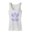 Snow Angel Design - Winter Womens Tank Top-Womens Tank Tops-TooLoud-White-X-Small-Davson Sales