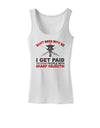 Nurse - Don't Mess With Me Womens Petite Tank Top-TooLoud-White-X-Small-Davson Sales