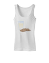 Milk and Cookies Design Womens Tank Top-Womens Tank Tops-TooLoud-White-X-Small-Davson Sales