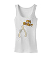 Oh Snap Wishbone - Thanksgiving Womens Tank Top-Womens Tank Tops-TooLoud-White-X-Small-Davson Sales