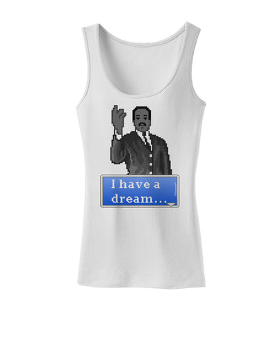 I have a Dream Pixel Art Womens Tank Top by TooLoud-Womens Tank Tops-TooLoud-White-X-Small-Davson Sales