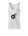 F-Bomb Funny Womens Petite Tank Top by TooLoud-TooLoud-White-X-Small-Davson Sales