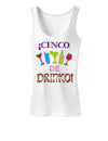 Cinco de Drinko! Womens Tank Top-Womens Tank Tops-TooLoud-White-X-Small-Davson Sales