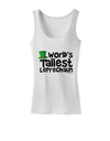 World's Tallest Leprechaun Womens Tank Top by TooLoud-Womens Tank Tops-TooLoud-White-X-Small-Davson Sales