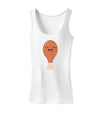 Chicken Leg Womens Tank Top-Womens Tank Tops-TooLoud-White-X-Small-Davson Sales