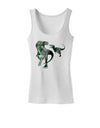 Jurassic Dinosaur Metallic - Silver Womens Tank Top by TooLoud-Womens Tank Tops-TooLoud-White-X-Small-Davson Sales