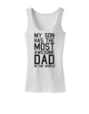 My Son Has the Most Awesome Dad in the World Womens Tank Top-Womens Tank Tops-TooLoud-White-X-Small-Davson Sales