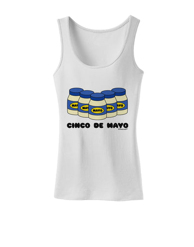 Cinco de Mayo - 5 Mayo Jars Womens Tank Top by TooLoud-Womens Tank Tops-TooLoud-White-X-Small-Davson Sales