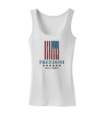 Freedom Flag Color Womens Tank Top-Womens Tank Tops-TooLoud-White-X-Small-Davson Sales