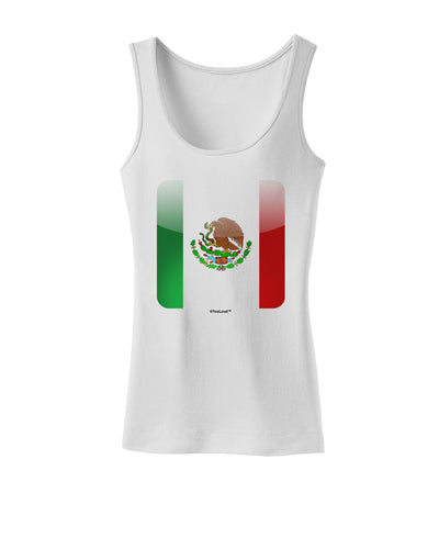 Mexican Flag App Icon Womens Tank Top by TooLoud-Womens Tank Tops-TooLoud-White-X-Small-Davson Sales