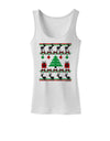 Tree with Gifts Ugly Christmas Sweater Womens Tank Top-Womens Tank Tops-TooLoud-White-X-Small-Davson Sales