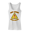 Hot Stuff Coming Through Womens Tank Top-Womens Tank Tops-TooLoud-White-X-Small-Davson Sales