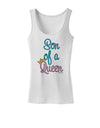 Son of a Queen - Matching Mom and Son Design Womens Tank Top by TooLoud-Womens Tank Tops-TooLoud-White-X-Small-Davson Sales