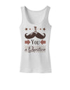 I Mustache You a Question Womens Tank Top-Womens Tank Tops-TooLoud-White-X-Small-Davson Sales