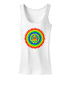 Psychedelic Peace Womens Tank Top-Womens Tank Tops-TooLoud-White-X-Small-Davson Sales