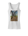 Colorado Landscape Bridge Womens Tank Top-Womens Tank Tops-TooLoud-White-X-Small-Davson Sales