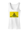 Classic Gadsden Flag Don't Tread On Me Womens Tank Top-Womens Tank Tops-TooLoud-White-X-Small-Davson Sales