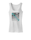 Find Molly Blue Womens Tank Top-Womens Tank Tops-TooLoud-White-X-Small-Davson Sales