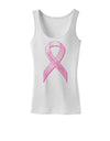 Pink Breast Cancer Awareness Ribbon - Stronger Everyday Womens Tank Top-Womens Tank Tops-TooLoud-White-X-Small-Davson Sales