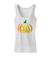 Happy Halloween Jack Yellow Womens Tank Top-Womens Tank Tops-TooLoud-White-X-Small-Davson Sales