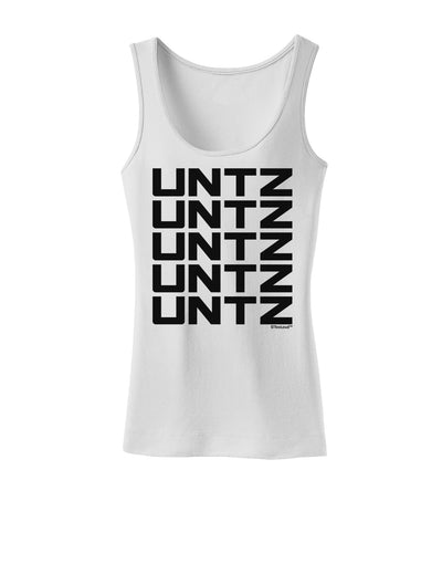 Untz Untz Untz Untz Untz EDM Design Womens Tank Top-Womens Tank Tops-TooLoud-White-X-Small-Davson Sales