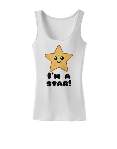 Cute Starfish - I am a Star Womens Tank Top by TooLoud-Womens Tank Tops-TooLoud-White-X-Small-Davson Sales