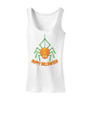 Cute Pumpkin Spider - Happy Halloween Womens Tank Top-Womens Tank Tops-TooLoud-White-X-Small-Davson Sales