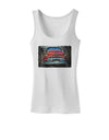 Vintage Truck Watercolor Womens Petite Tank Top-TooLoud-White-X-Small-Davson Sales