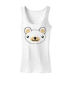 Kyu-T Head - Day Beartholomew Teddy Bear Womens Tank Top-Womens Tank Tops-TooLoud-White-X-Small-Davson Sales