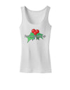 Holly Seasons Greetings Text Womens Tank Top by TooLoud-Womens Tank Tops-TooLoud-White-X-Small-Davson Sales