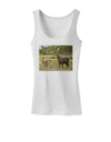 Standing Llamas Womens Petite Tank Top by TooLoud-TooLoud-White-X-Small-Davson Sales