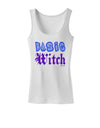 Basic Witch Color Blue Womens Tank Top-Womens Tank Tops-TooLoud-White-XXXX-Large-Davson Sales