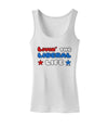 The Liberal Life Womens Petite Tank Top-TooLoud-White-X-Small-Davson Sales